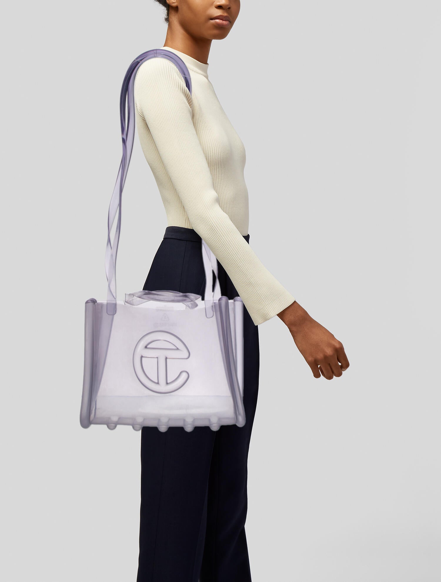 Melissa x TELFAR PVC Top Handle Bag