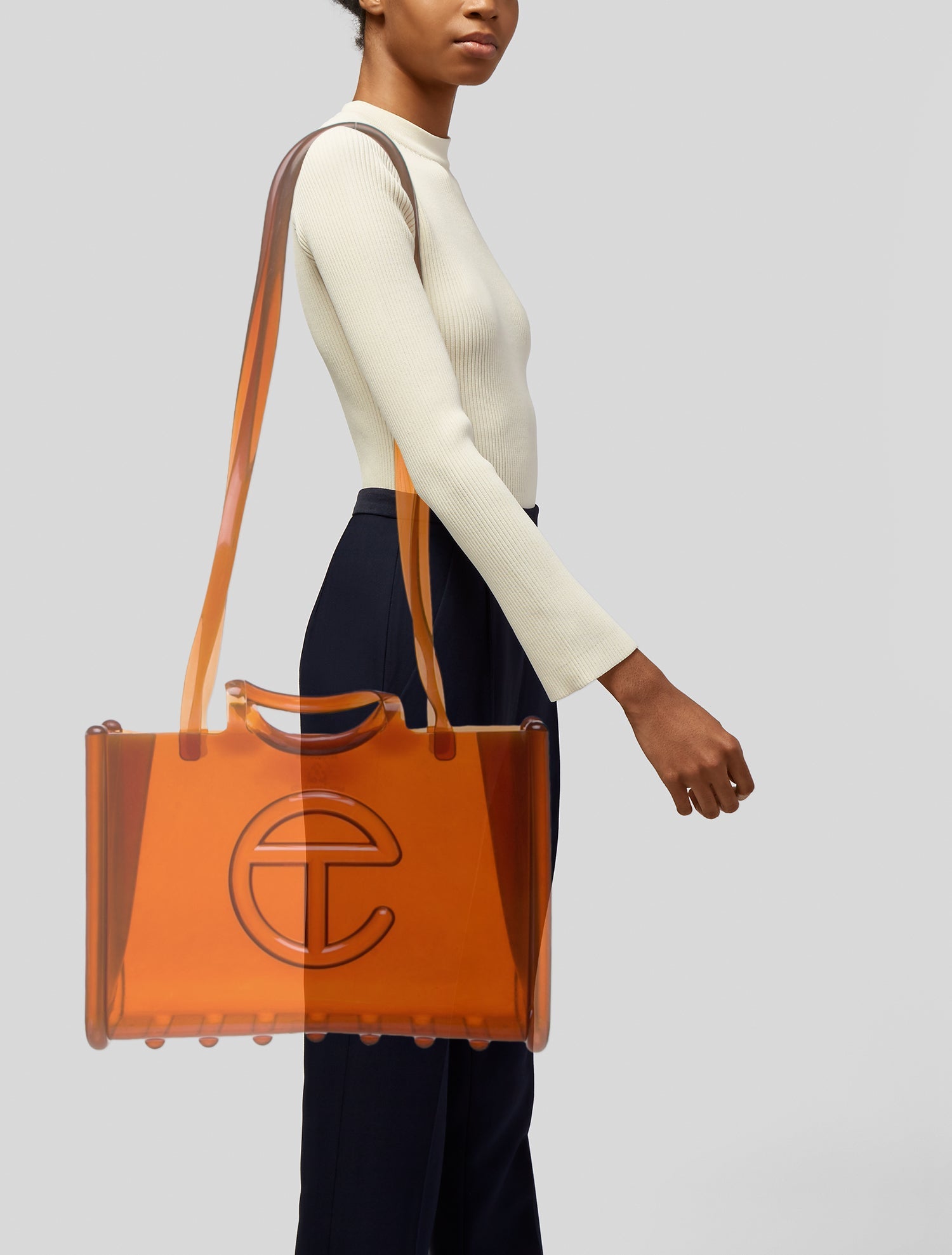 Melissa x TELFAR PVC Crossbody Bag