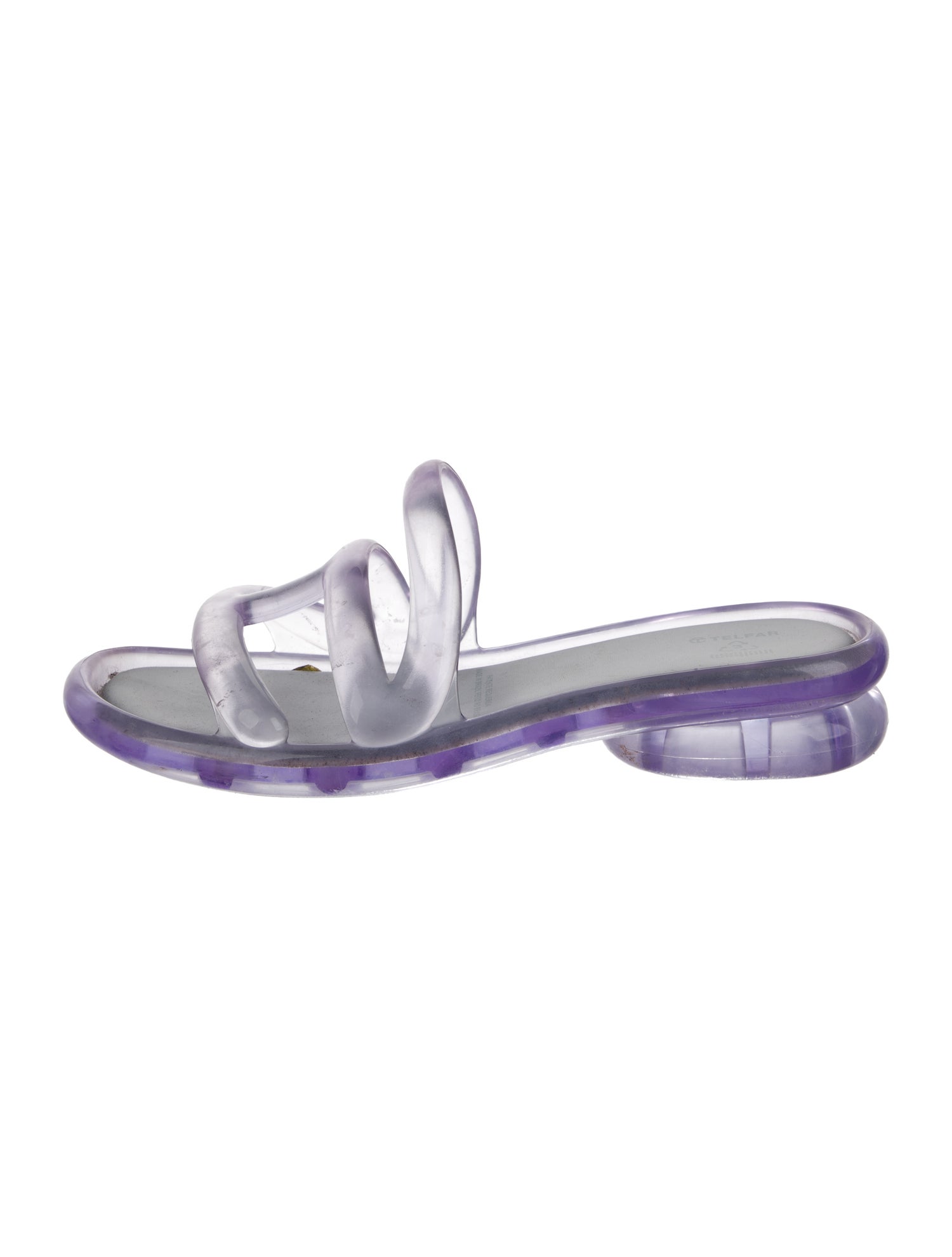 Melissa x TELFAR Rubber Cutout Accent Slides