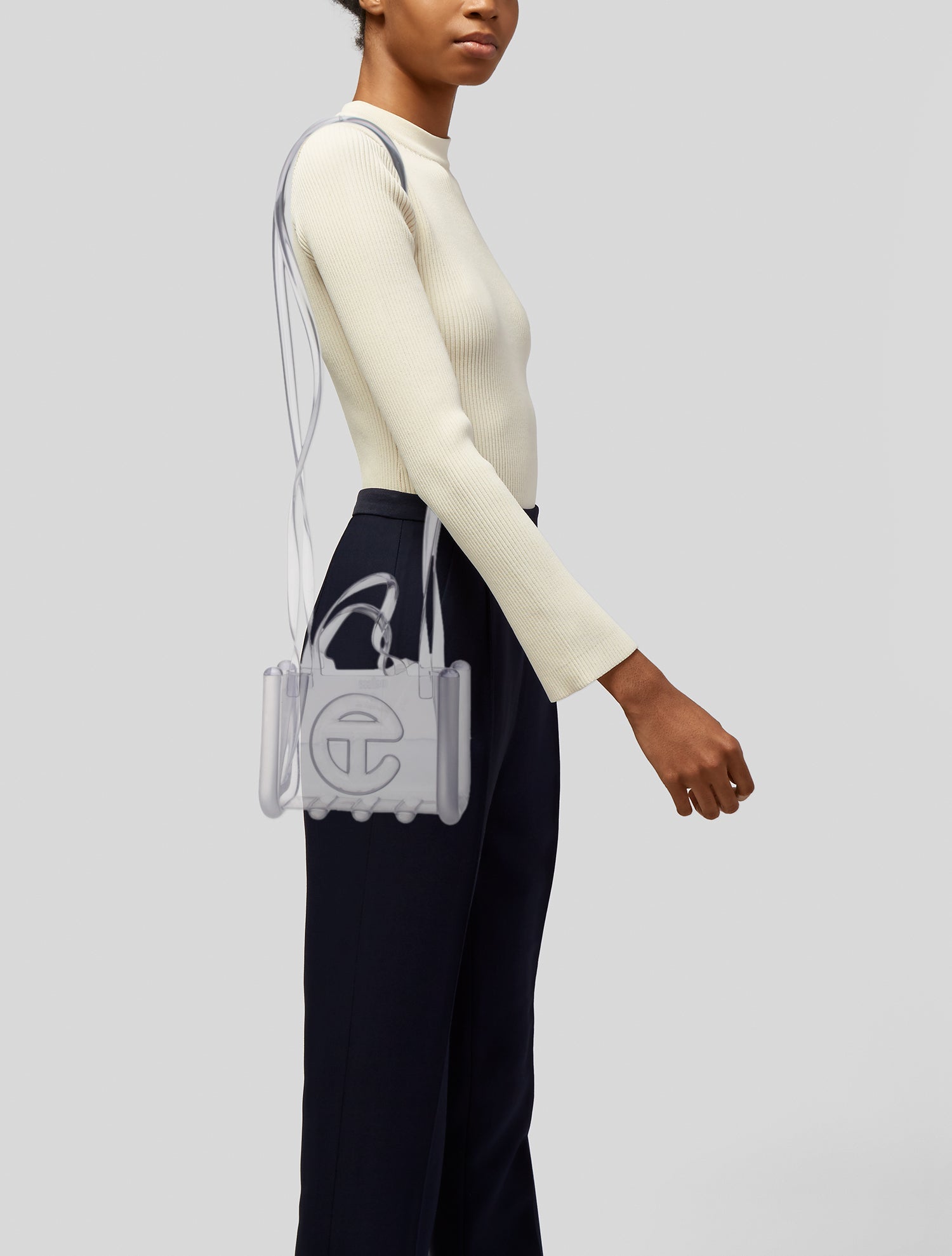 Melissa x TELFAR PVC Crossbody Bag