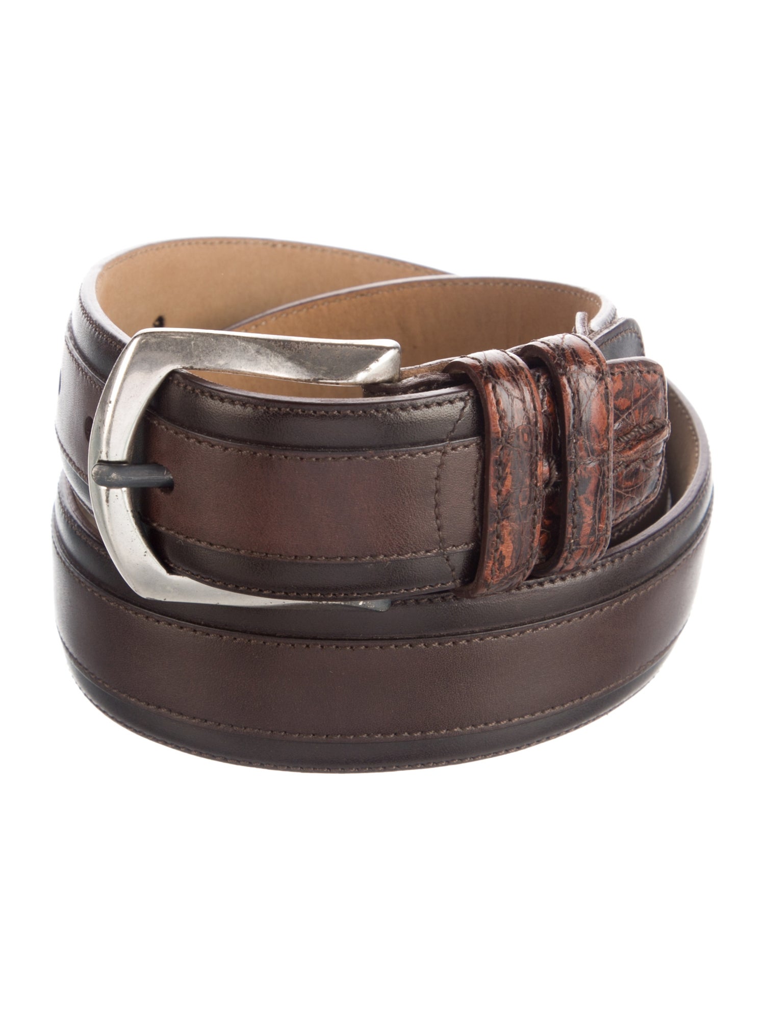 Mezlan Leather Belt