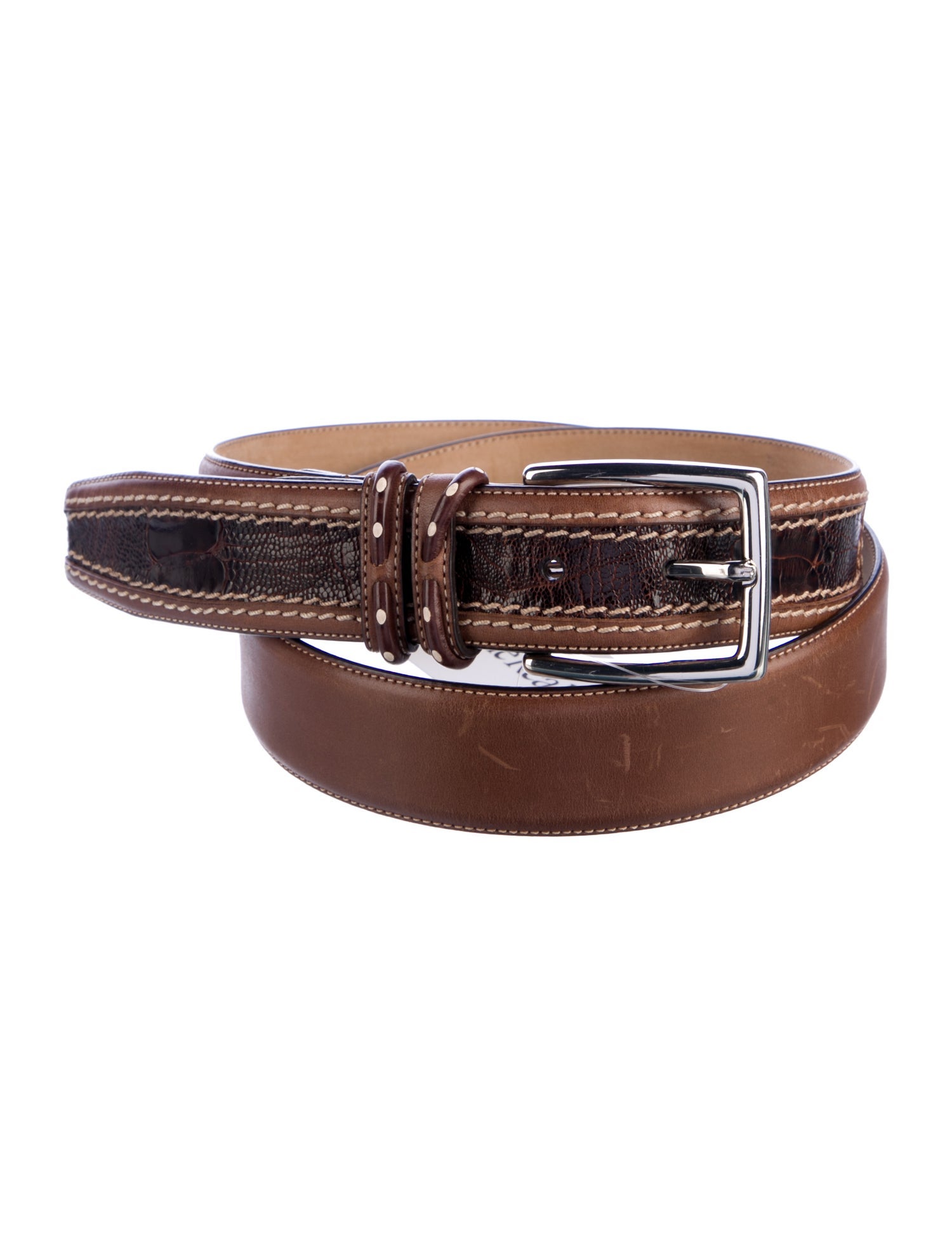 Mezlan Leather Belt