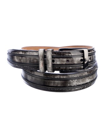 Mezlan Leather Belt