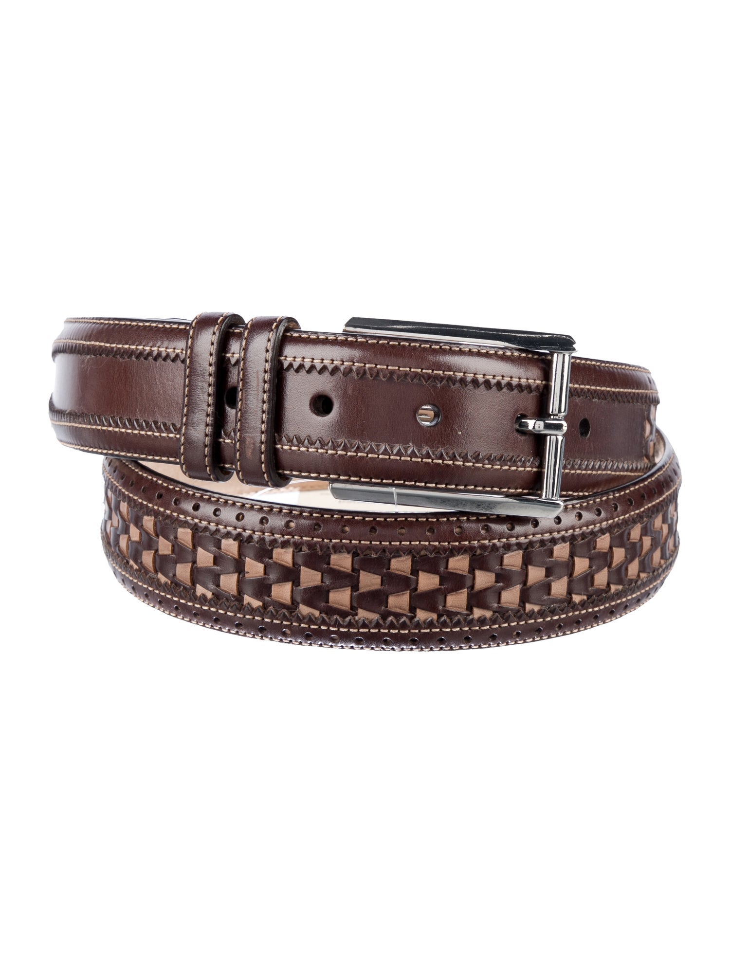 Mezlan Leather Belt