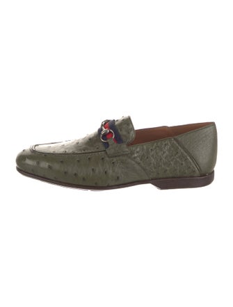 Mezlan Ostrich Dress Loafers