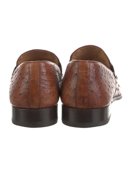 Mezlan Ostrich Monk Straps