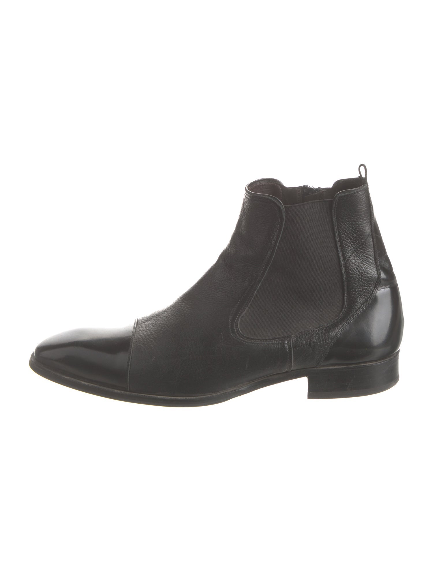 Mezlan Leather Chelsea Boots
