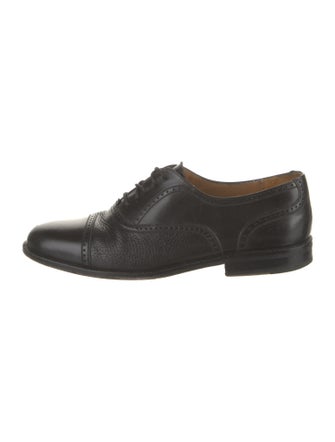 Mezlan Leather Lasercut Accents Oxfords