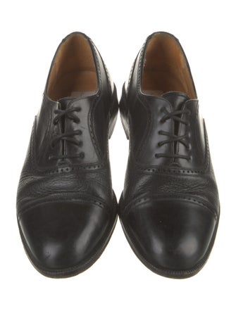 Mezlan Leather Lasercut Accents Oxfords