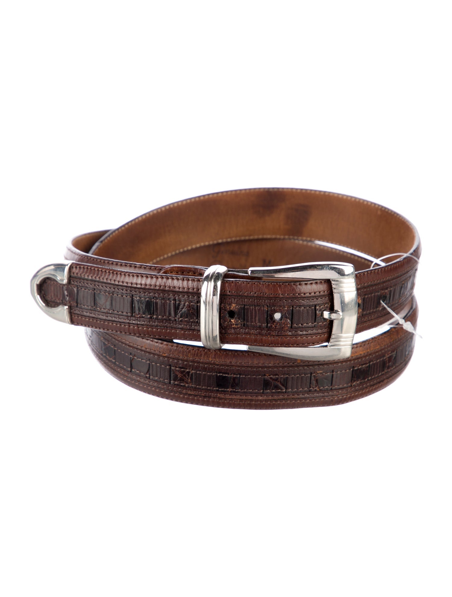 Mezlan Leather Belt