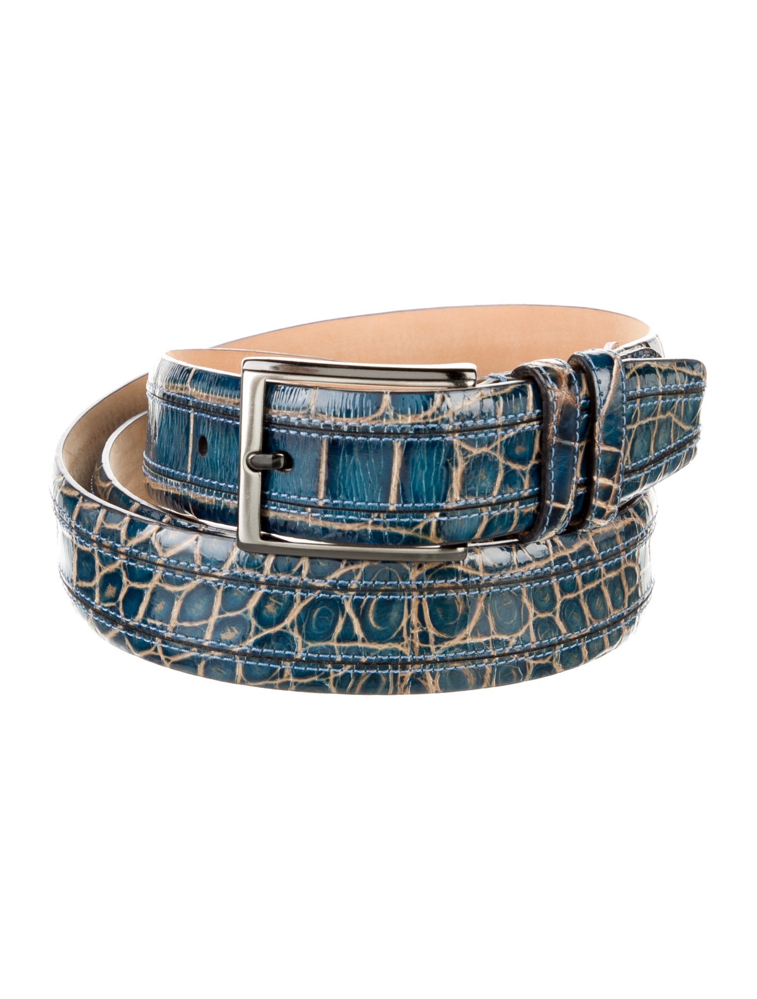 Mezlan Alligator Belt
