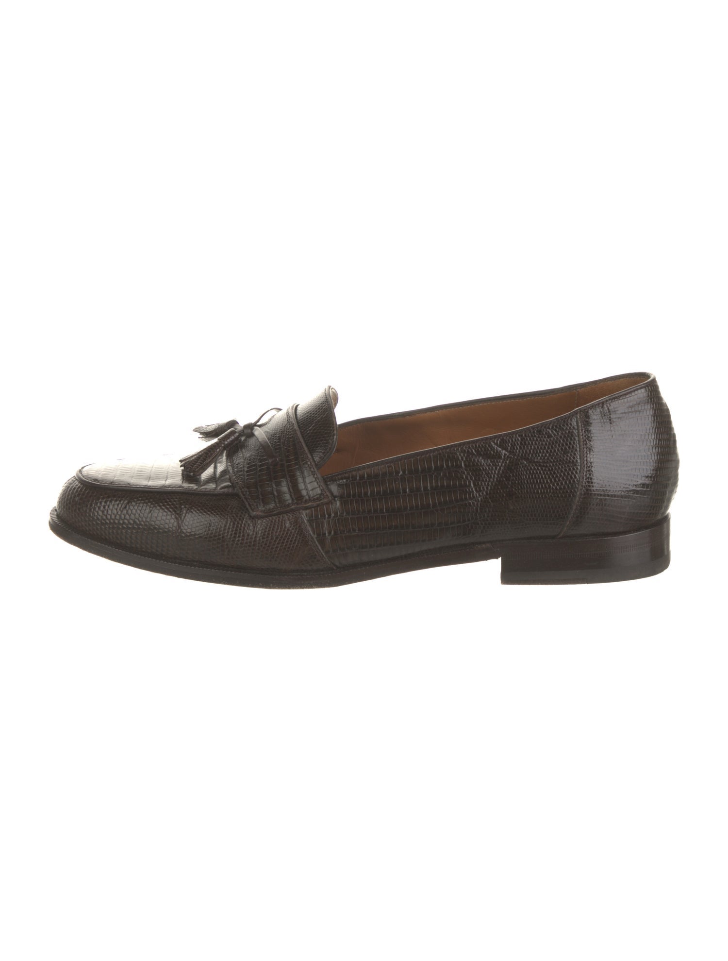 Mezlan Lizard Loafers
