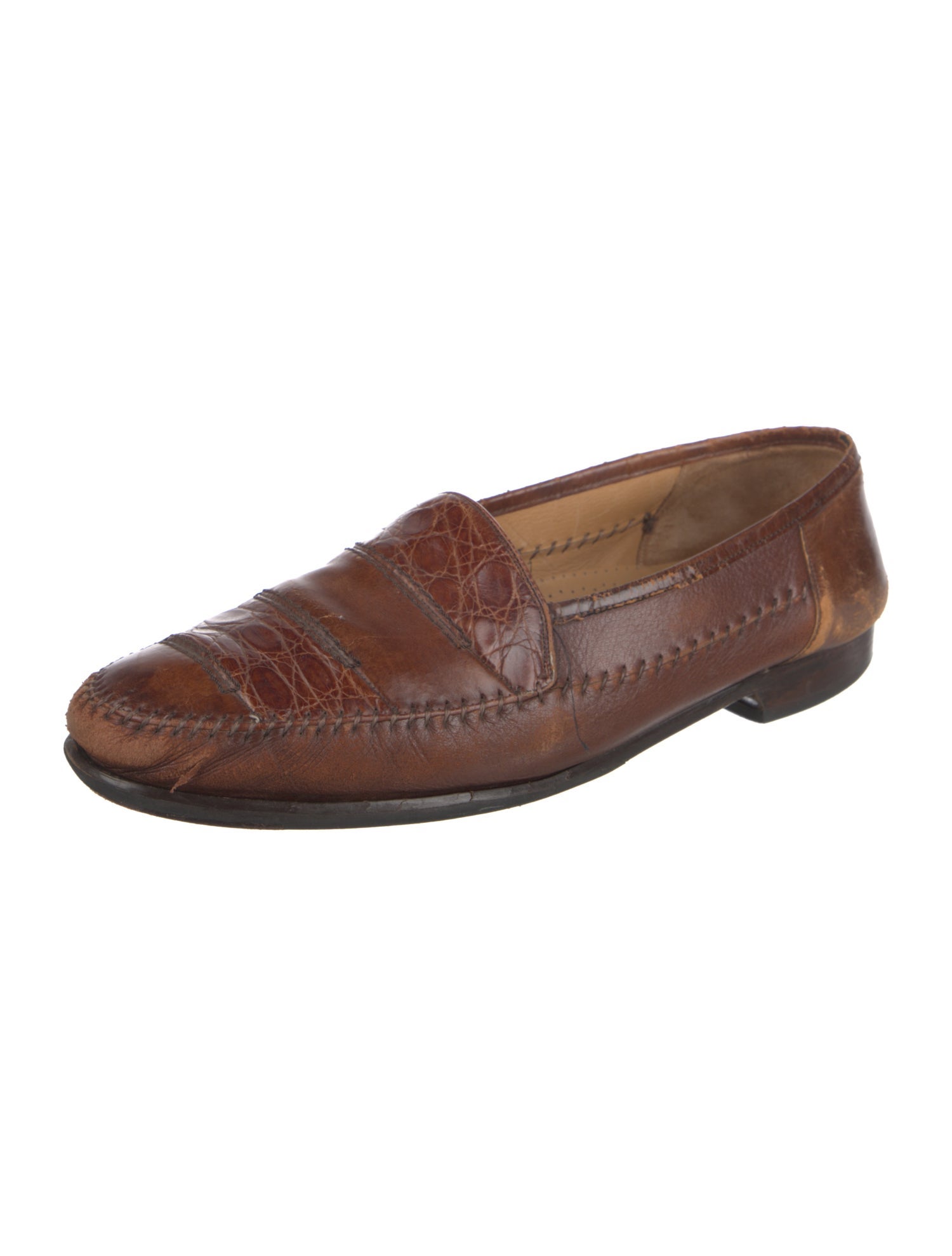 Mezlan Leather Dress Loafers