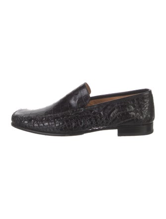 Mezlan Alligator Loafers