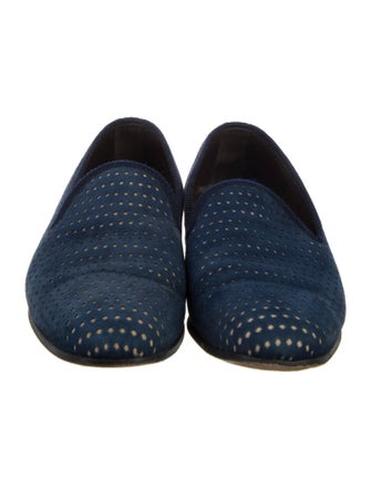 Mezlan Suede Printed Loafers