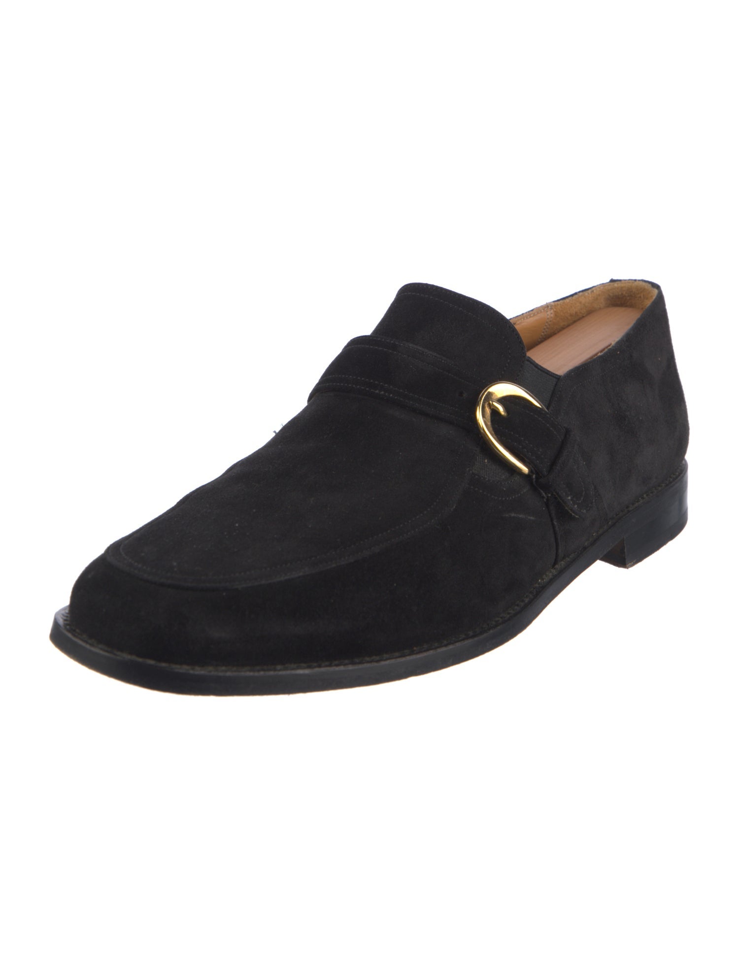 Mezlan Suede Dress Loafers