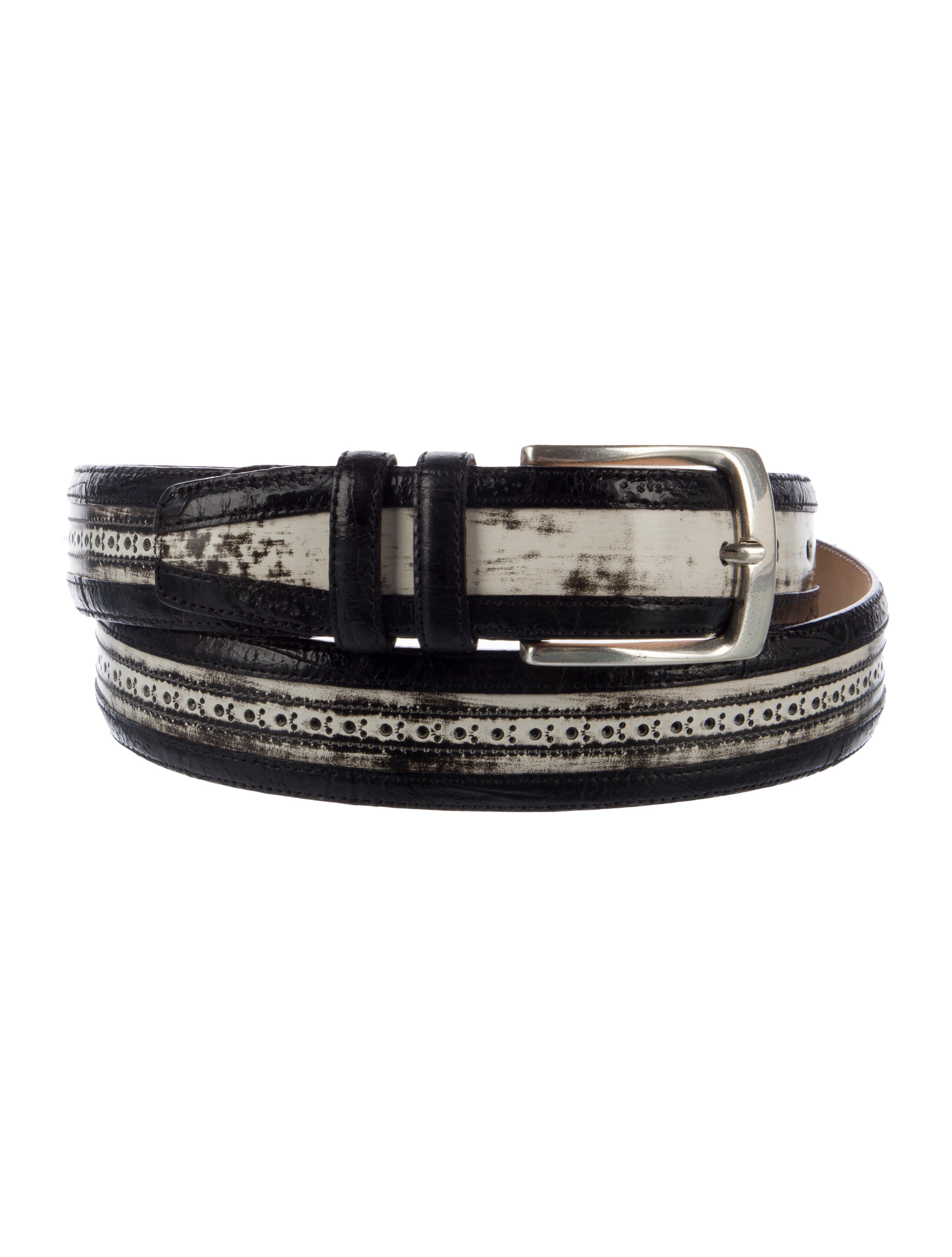 Mezlan Leather Belt