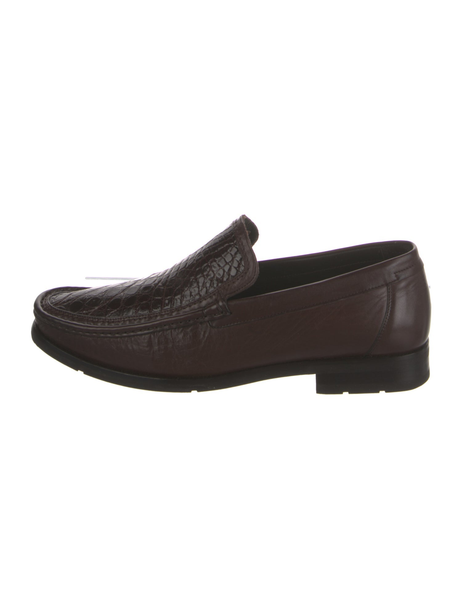 Mezlan Crocodile Loafers