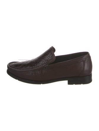 Mezlan Crocodile Loafers