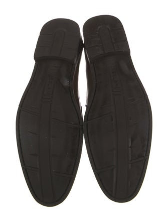 Mezlan Crocodile Loafers