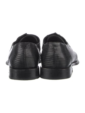 Mezlan Lizard Derby Shoes