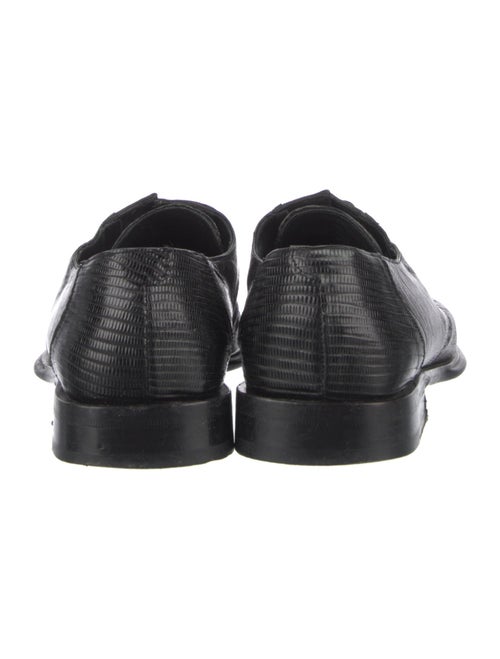 Mezlan Lizard Derby Shoes