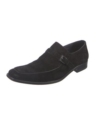 Mezlan Suede Dress Loafers