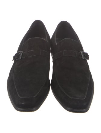 Mezlan Suede Dress Loafers