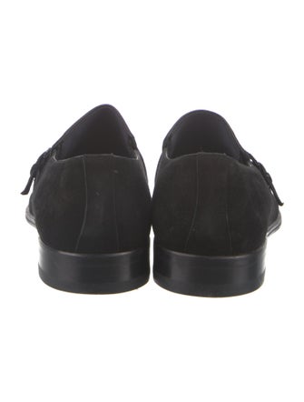 Mezlan Suede Dress Loafers