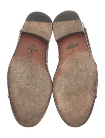 Mezlan Crocodile Animal Print Oxfords