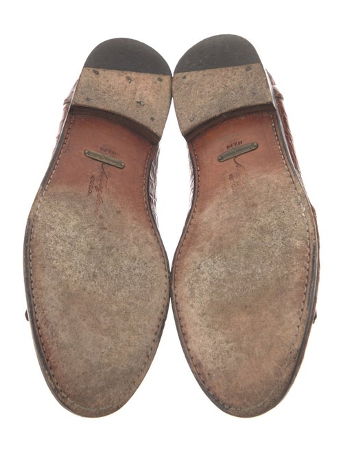 Mezlan Crocodile Animal Print Oxfords