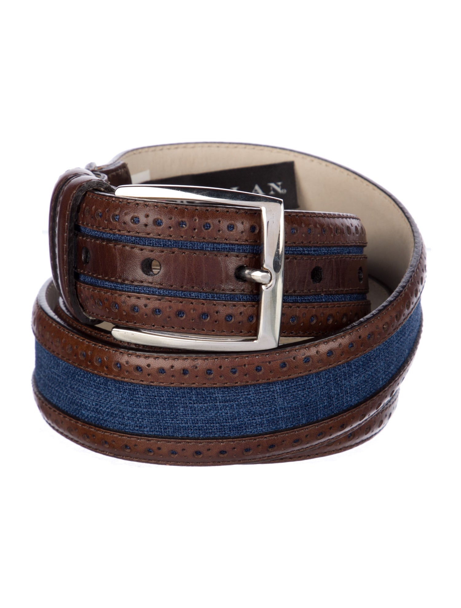 Mezlan Leather Belt