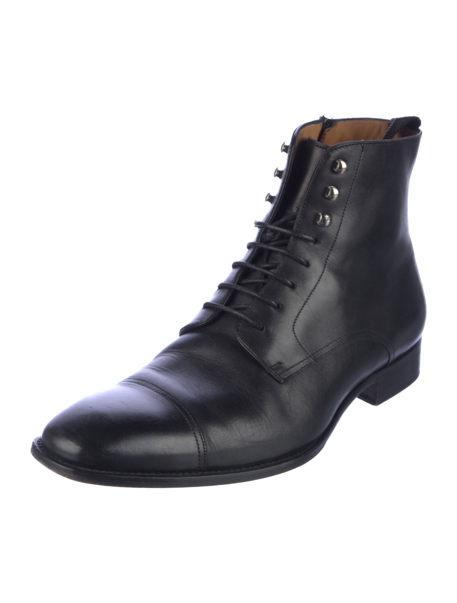 Mezlan Leather Lace-Up Boots