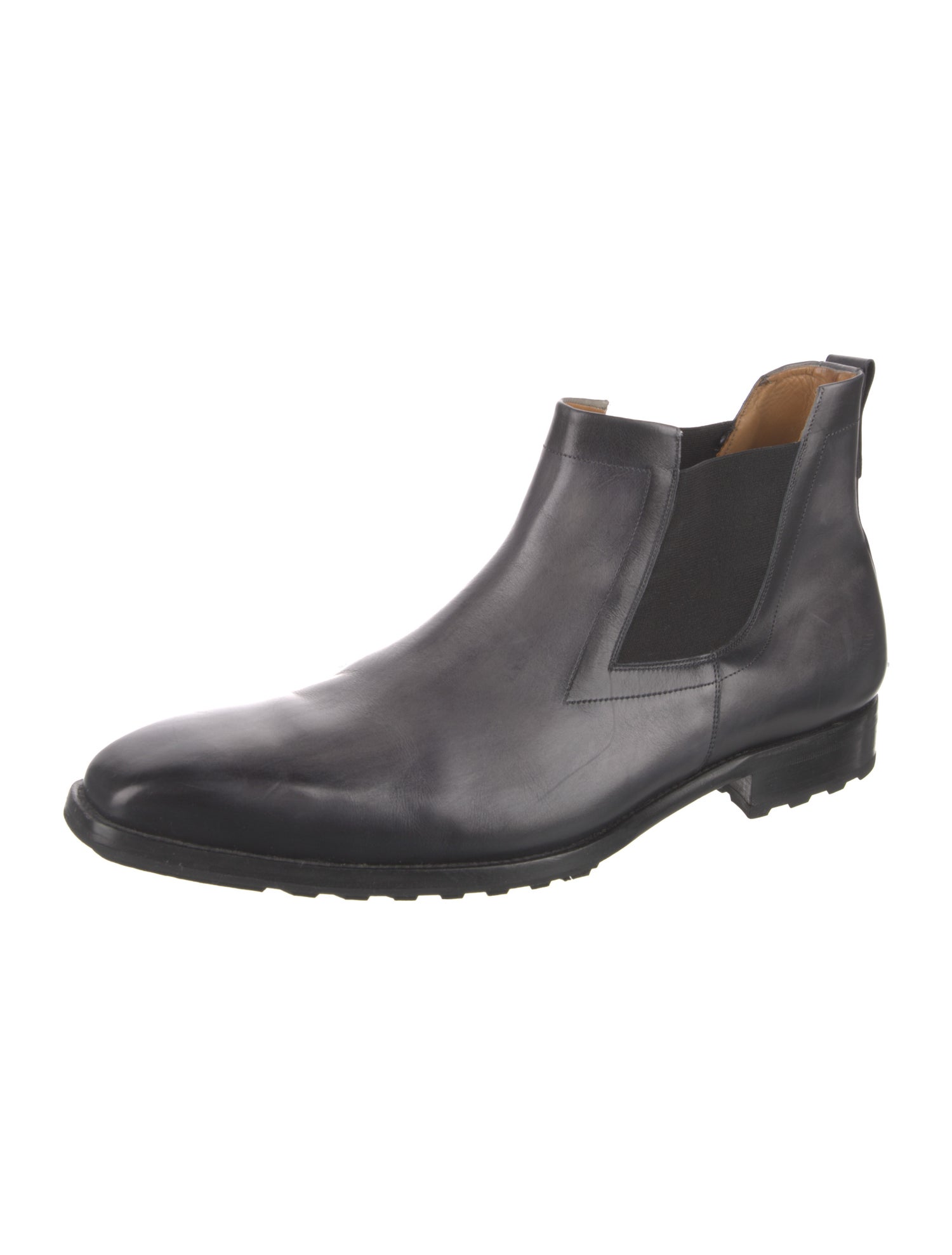 Mezlan Leather Chelsea Boots