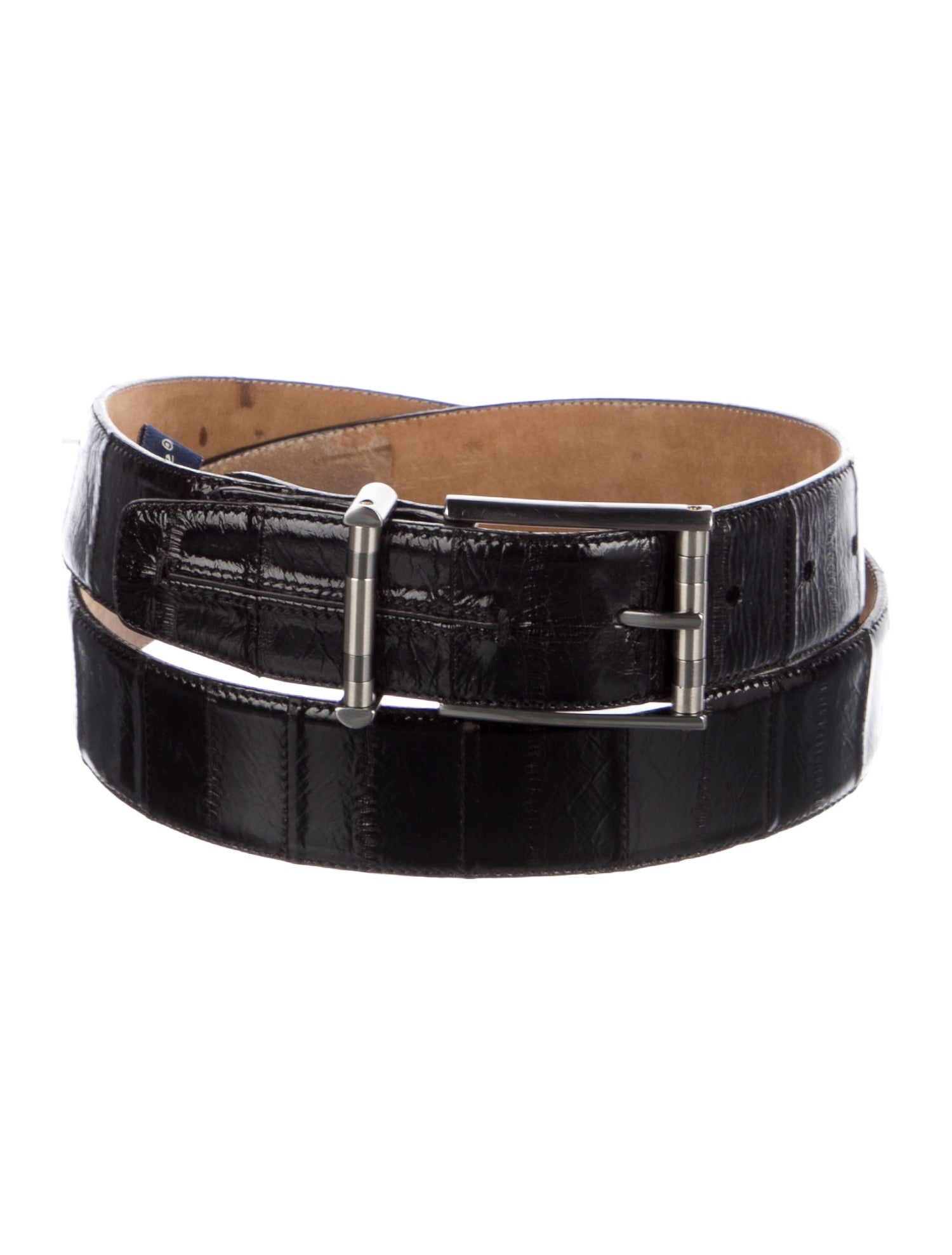 Mezlan Patent Leather Waist Belt