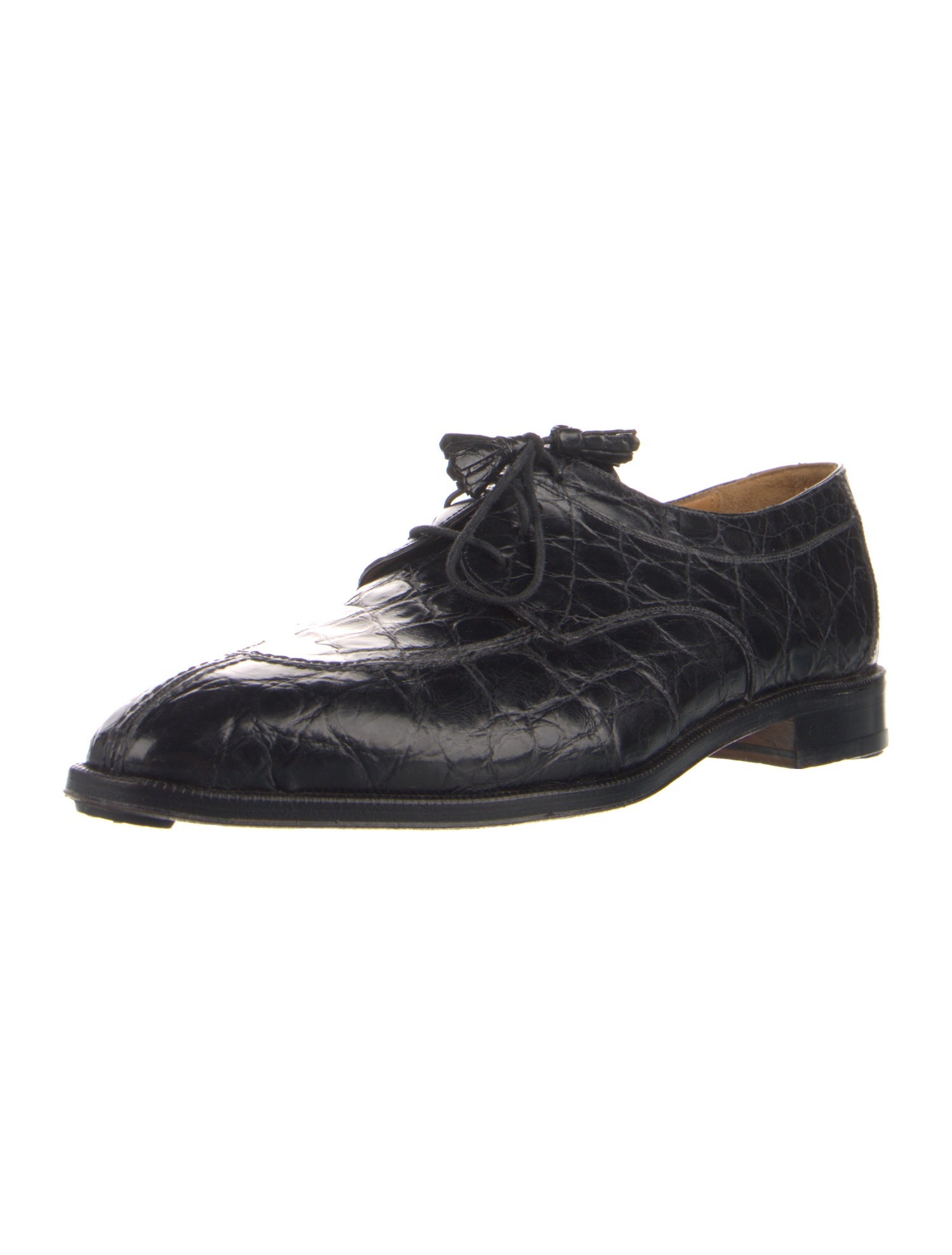 Mezlan Alligator Oxfords