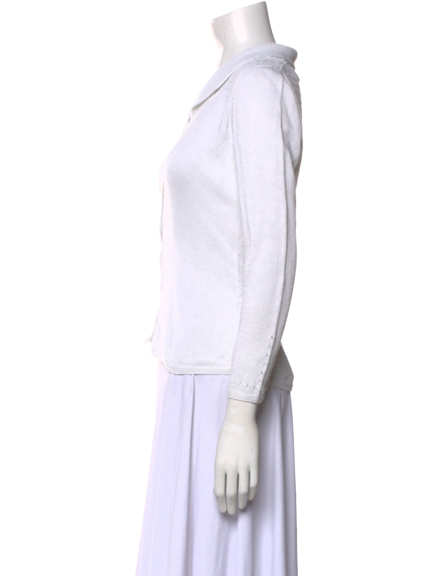 Marion Foale Long Sleeve Button-Up Top