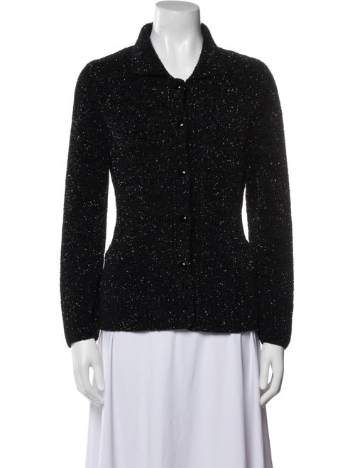 Marion Foale Wool Printed Evening Jacket