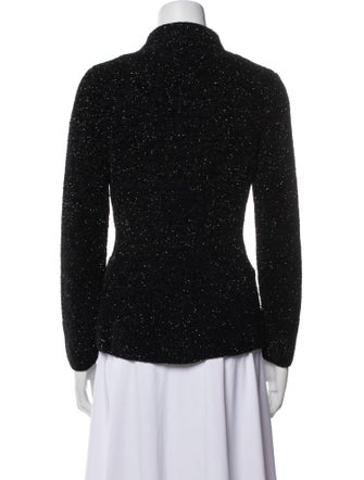 Marion Foale Wool Printed Evening Jacket