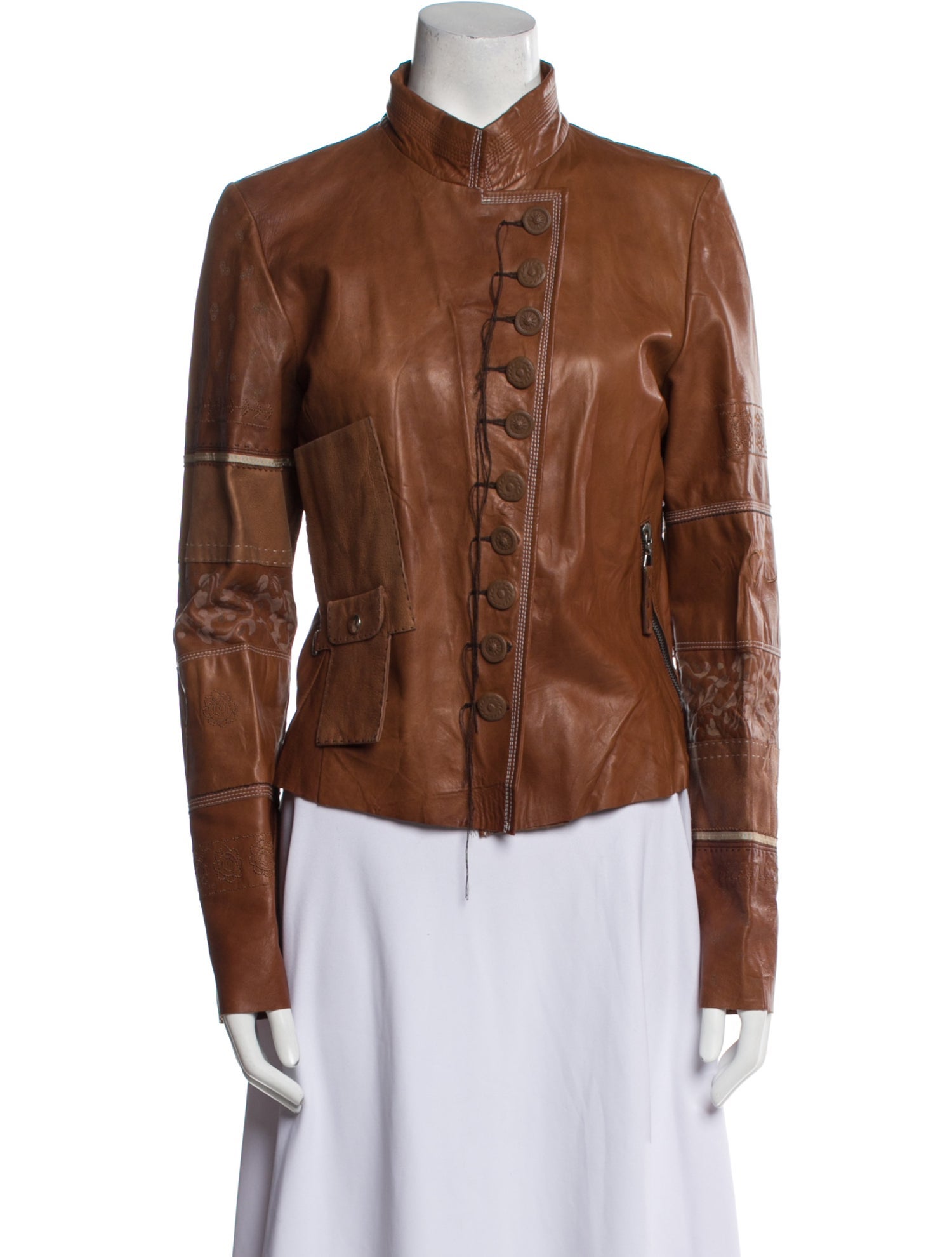 Marithé + François Girbaud Vintage 2004 Biker Jacket