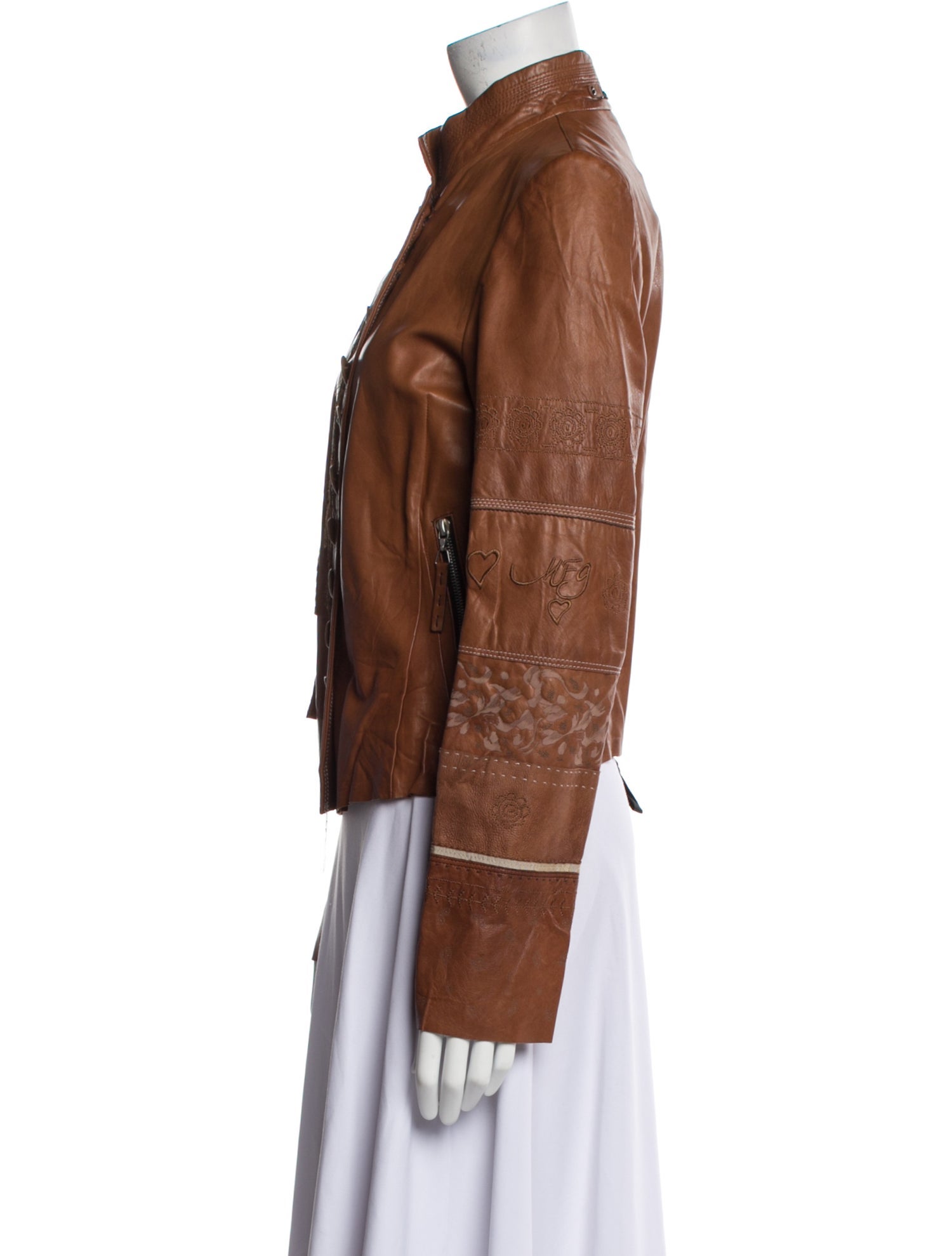 Marithé + François Girbaud Vintage 2004 Biker Jacket