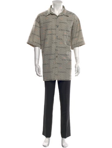 Marithé + François Girbaud Casual Shirts Vintage Printed Shirt XXL