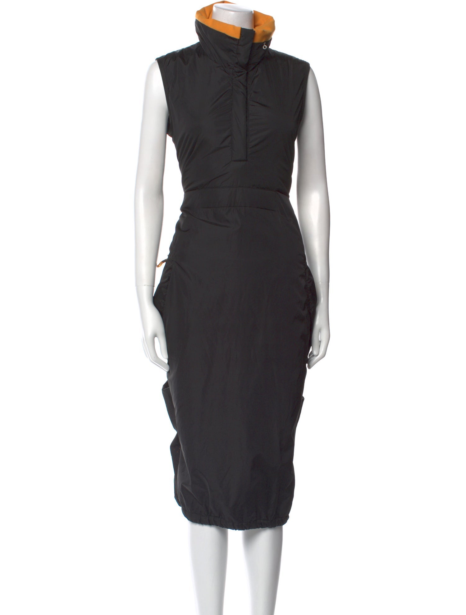 Marithé + François Girbaud Vintage Midi Length Dress