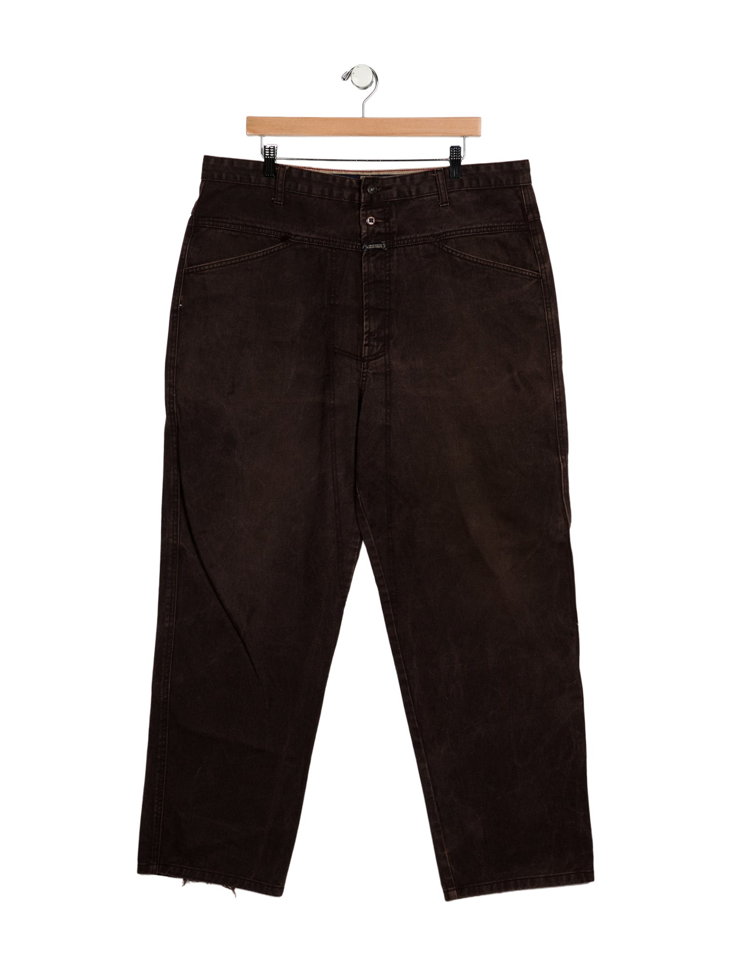 Marithé + François Girbaud Vintage Straight-Leg Jeans