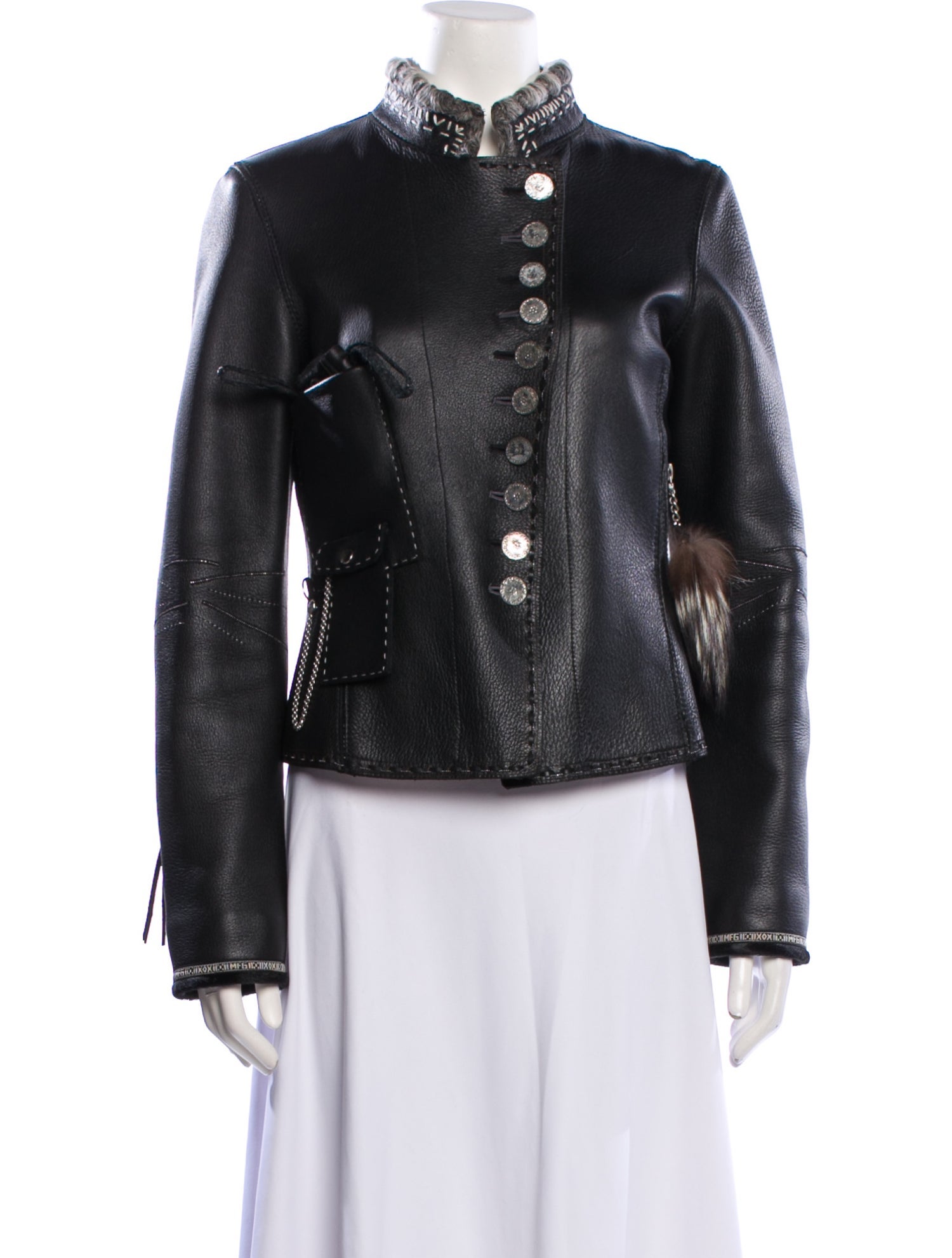 Marithé + François Girbaud Vintage 2000's Fur Jacket