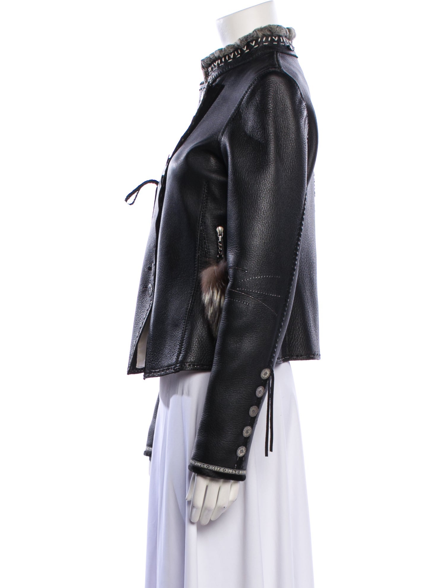 Marithé + François Girbaud Vintage 2000's Fur Jacket