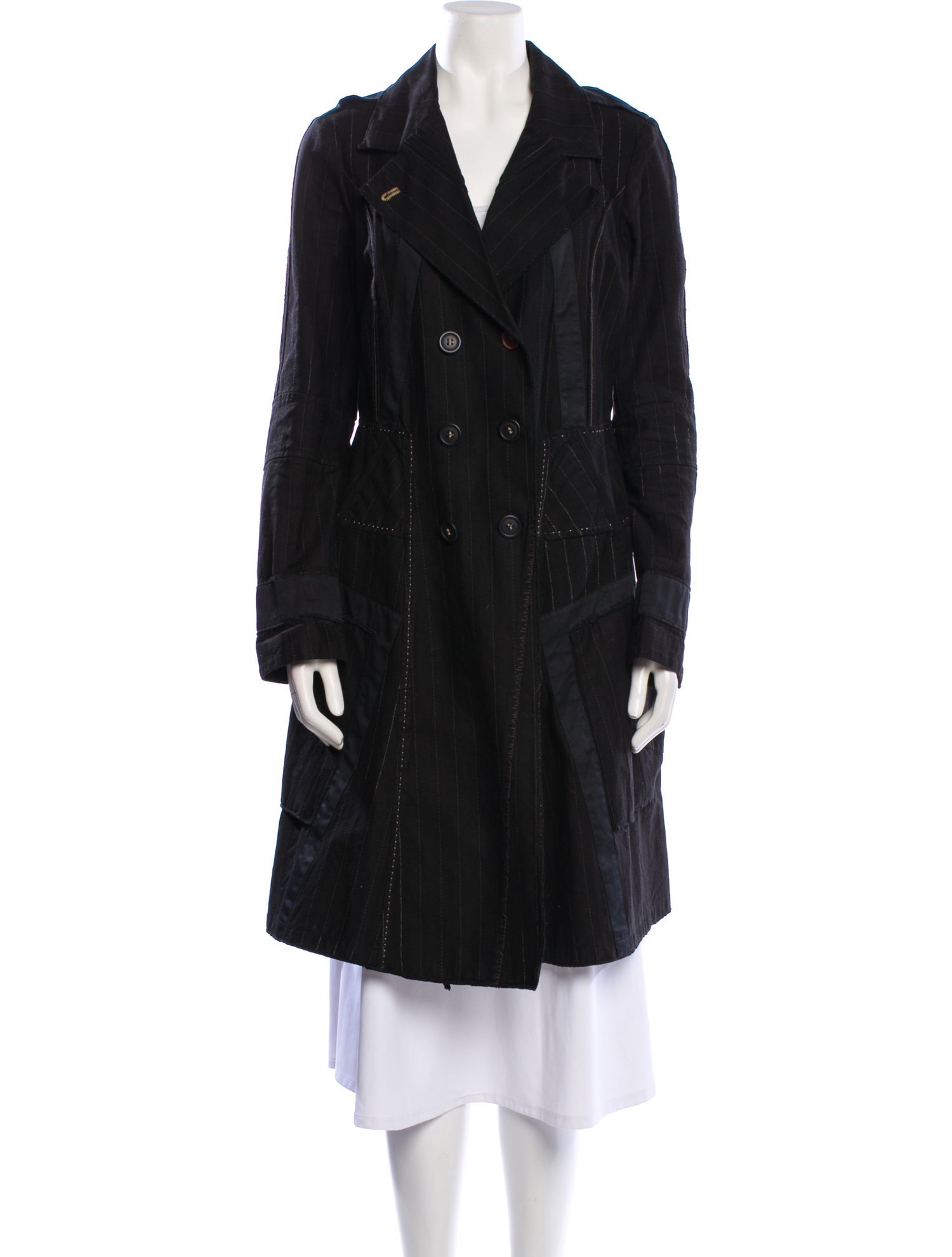 Marithé + François Girbaud Vintage Late 1990's - Early 2000's Trench Coat