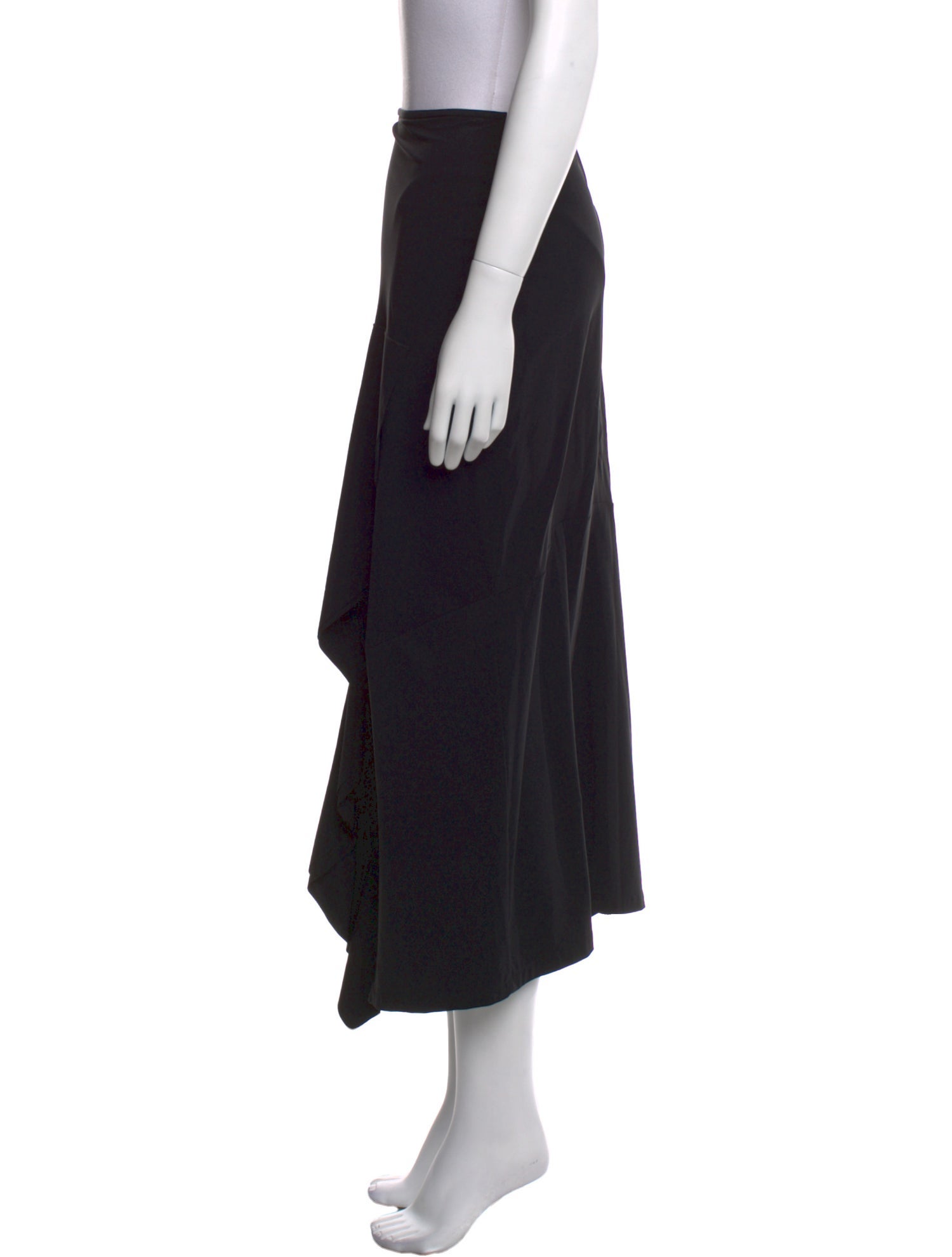 Marithé + François Girbaud Midi Length Skirt