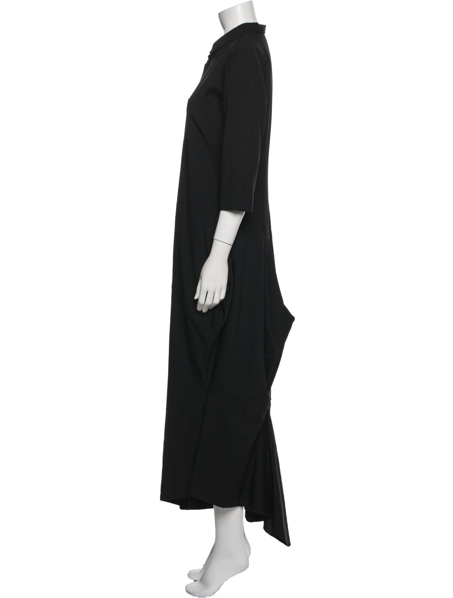 Marithé + François Girbaud Vintage Midi Length Dress