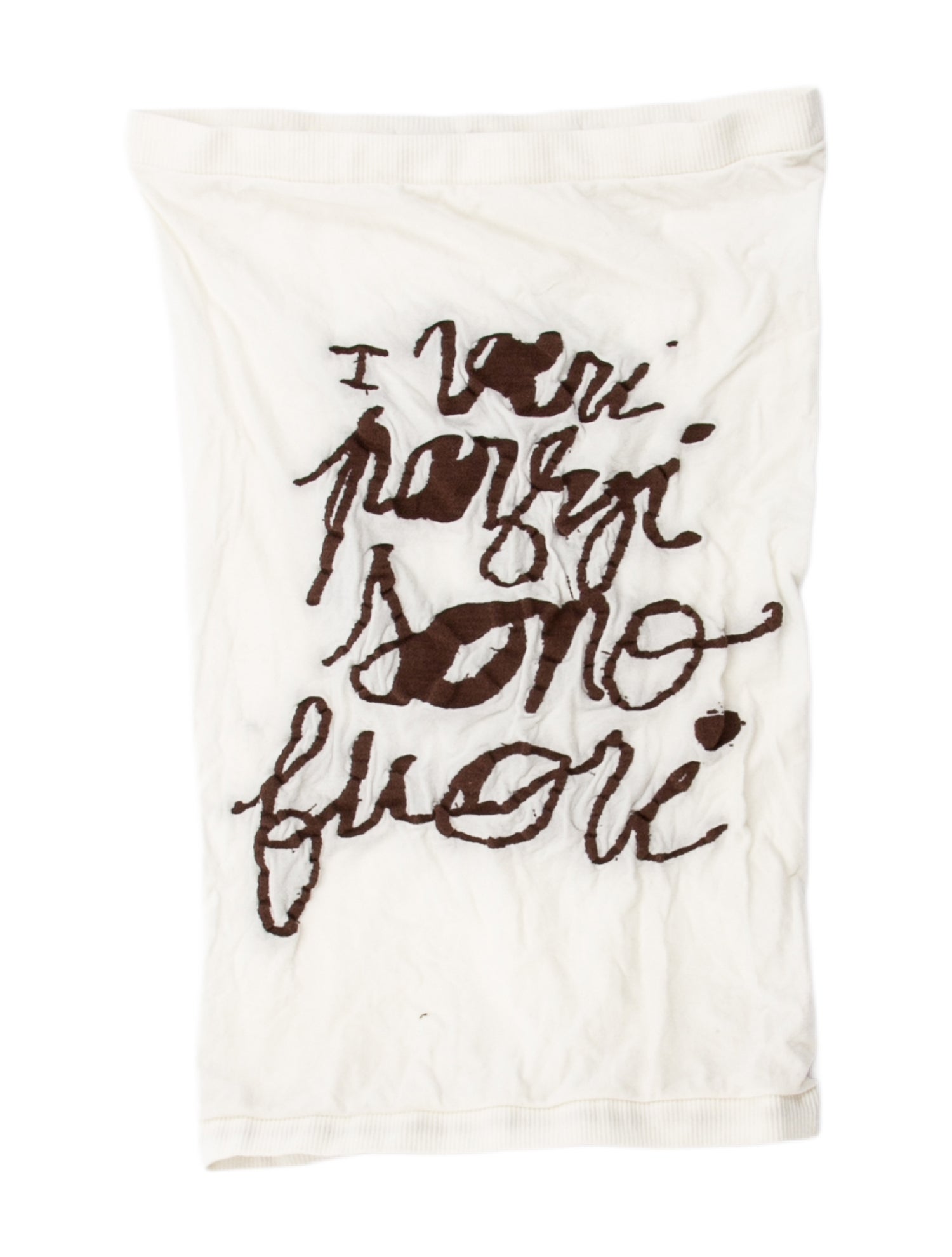 Marithé + François Girbaud Strapless Top